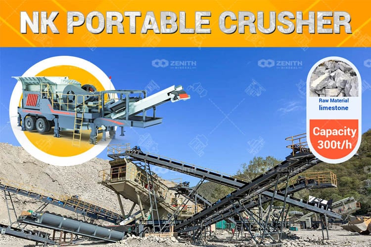 ZENITH NK Portable Crusher Plant Improves your ROI