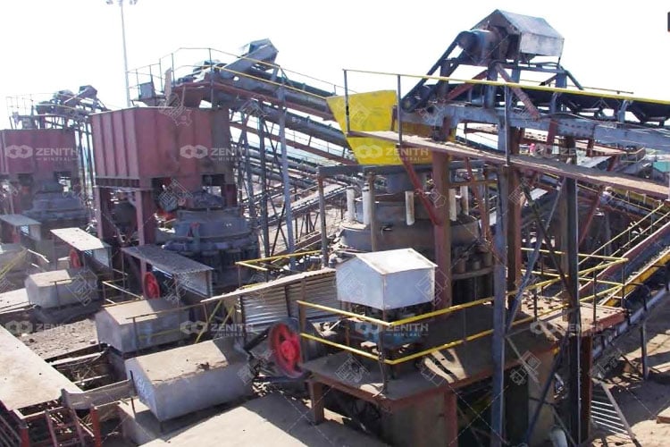 Iron Ore Crushing Plant in India