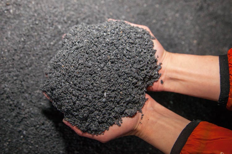 Aggregate sand made by VSI