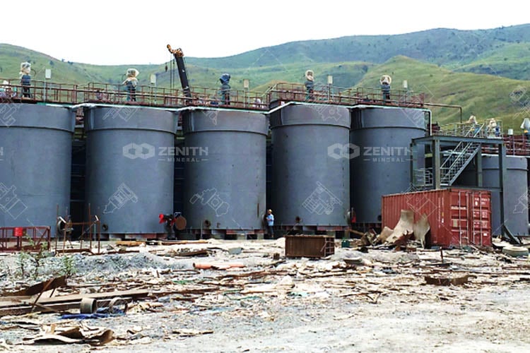 Copper Ore Leaching Plant in the Congo