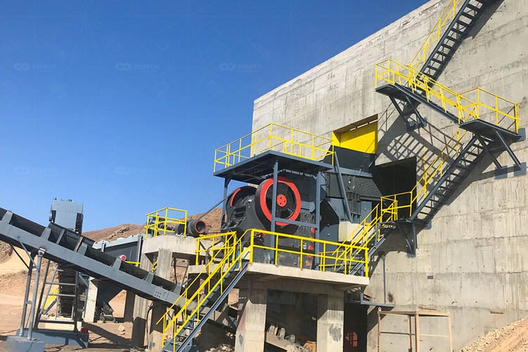 Primary jaw crusher