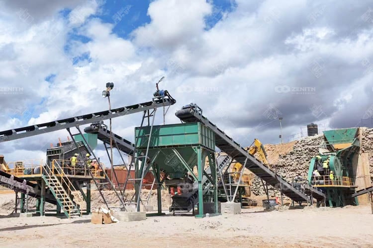 SMP crushing plant
