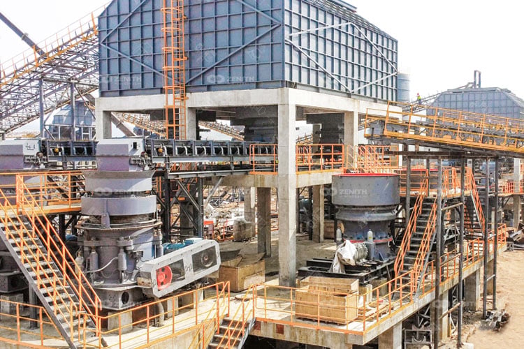 metamorphic rocks crushing plant