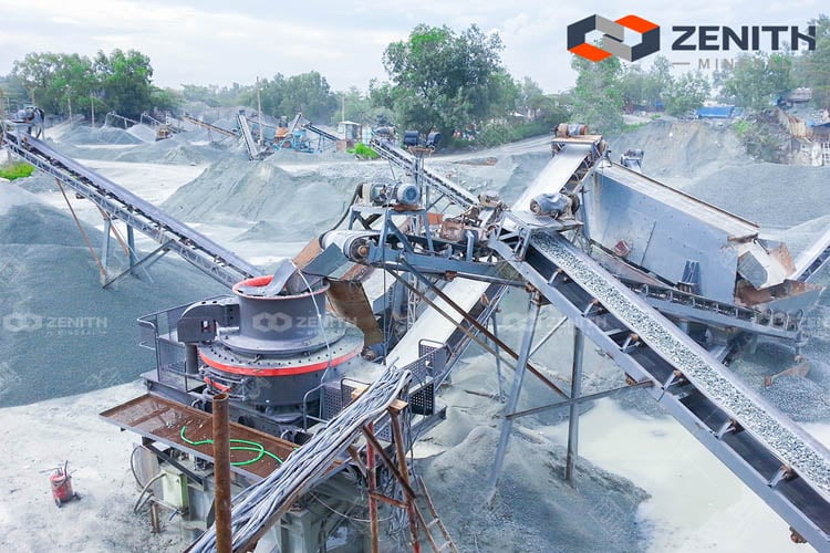 sedimentary rocks crushing plant