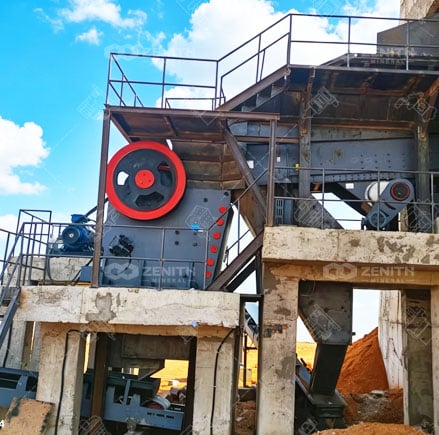 River Stone Jaw Crusher