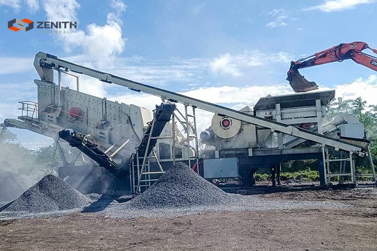 mobile crushing plant in somoa
