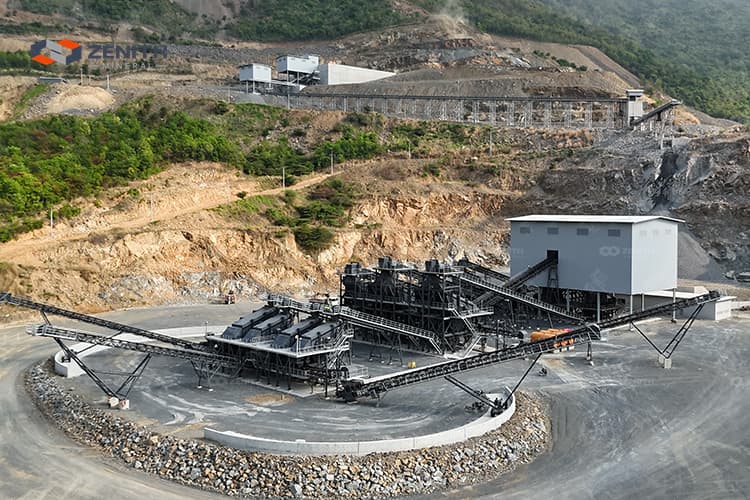 basalt crushing plant