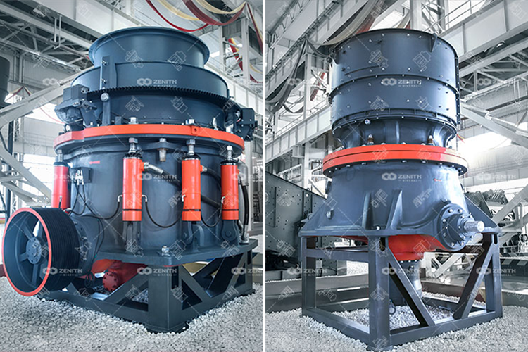 copper ore secondary and fine crushing cone crusher