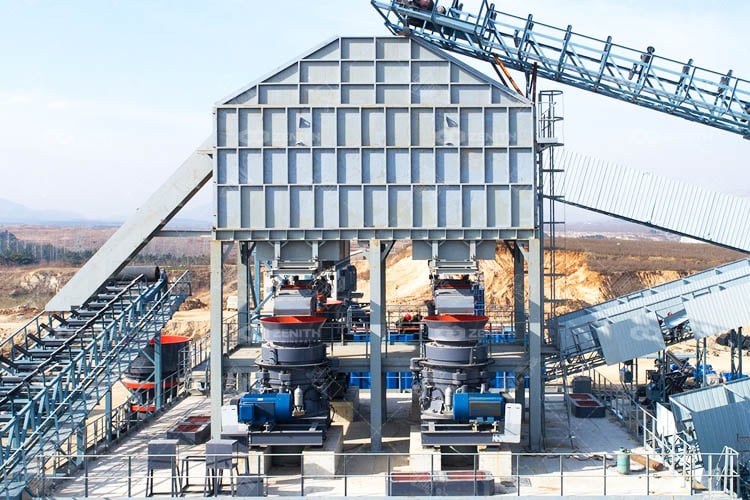 ZENITH rock stone crushing plant