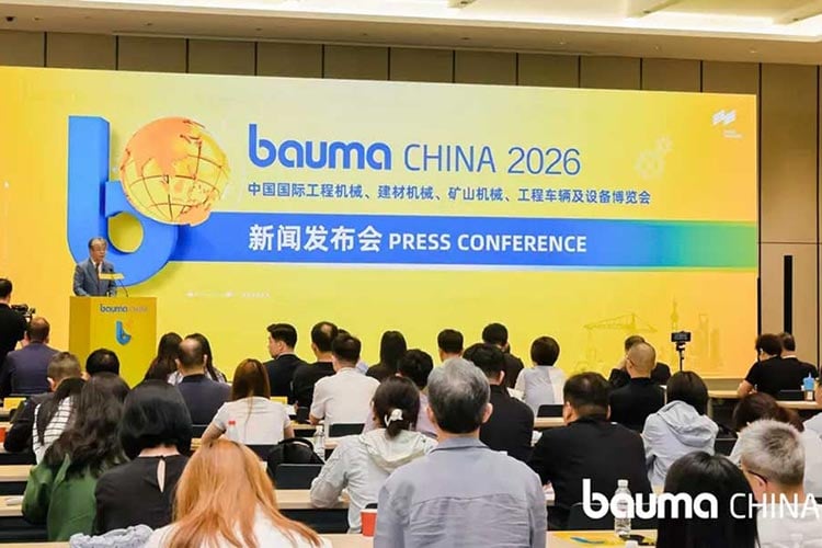 bauma china 2026 press conference
