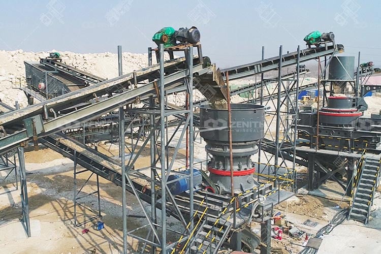 fixed crushing plant