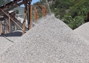 sand and gravel aggregate