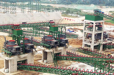 stationary sand making plant