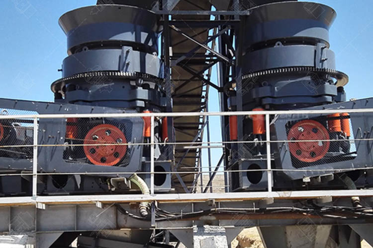 Granite cone crusher