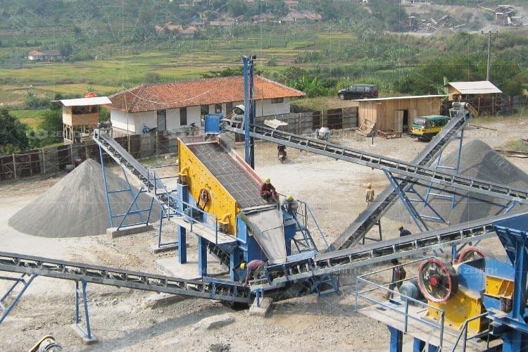 jaw crushing plant 