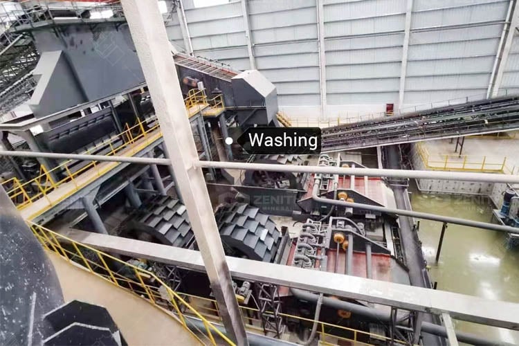 silica sand washing plant