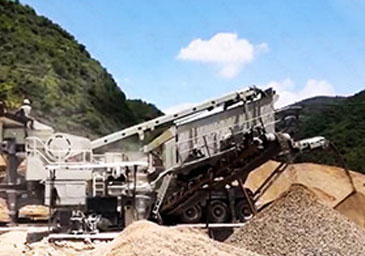 mobile crushing plant