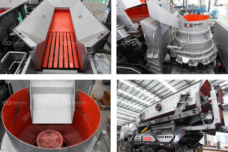 Composition of portable crusher plant
