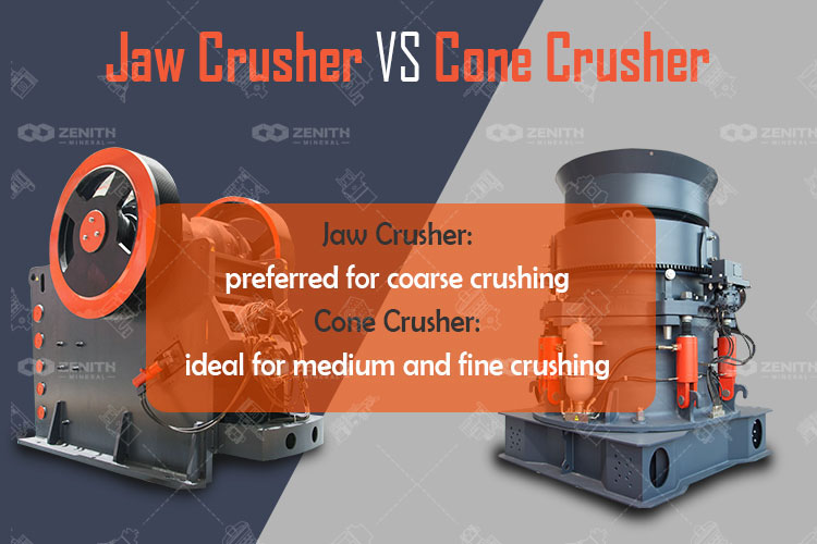Jaw Crusher VS Cone Crusher 